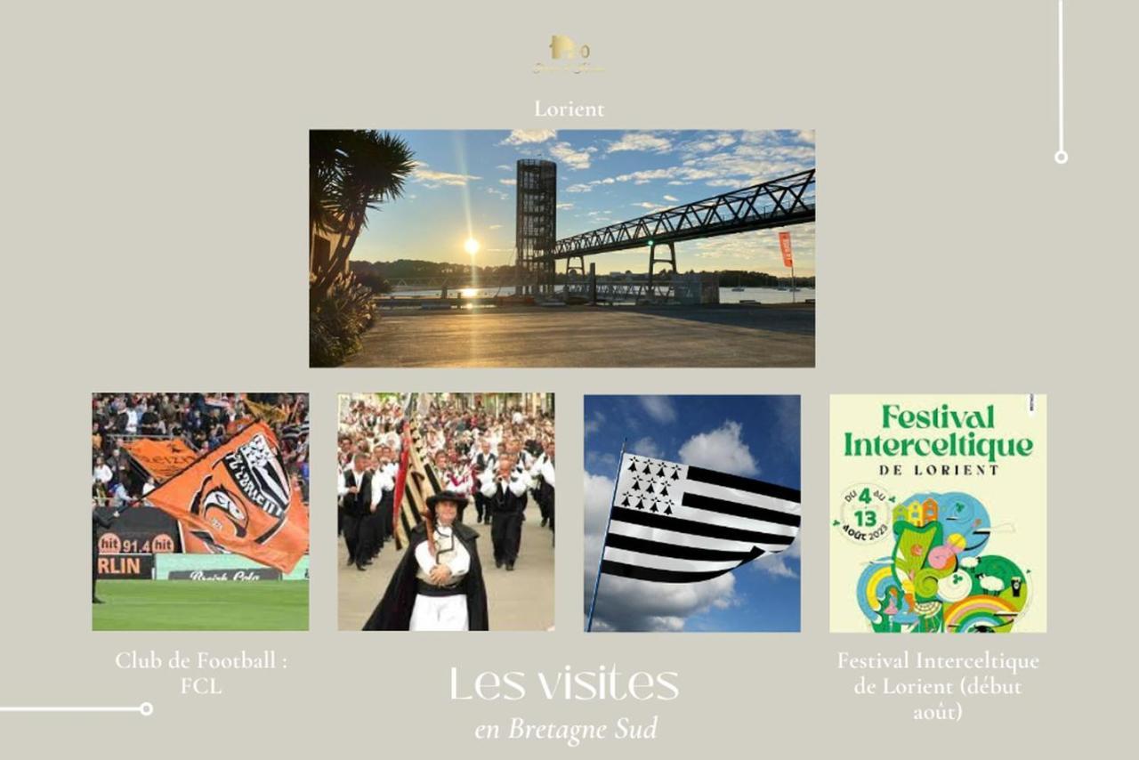 Le Tiguidou, Cosy, Lumineux, 2-6 Pers, Plage 300M Moëlan-sur-Mer エクステリア 写真