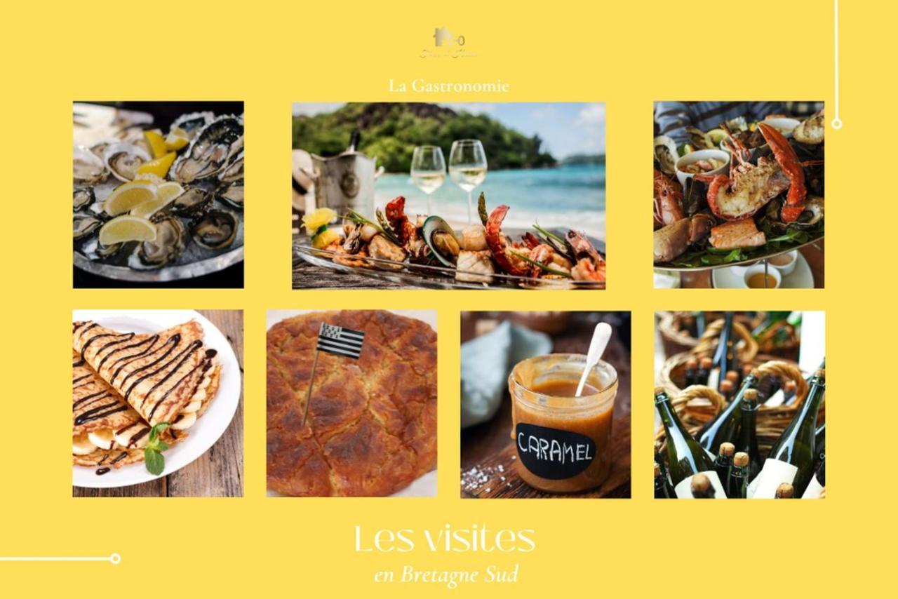 Le Tiguidou, Cosy, Lumineux, 2-6 Pers, Plage 300M Moëlan-sur-Mer エクステリア 写真